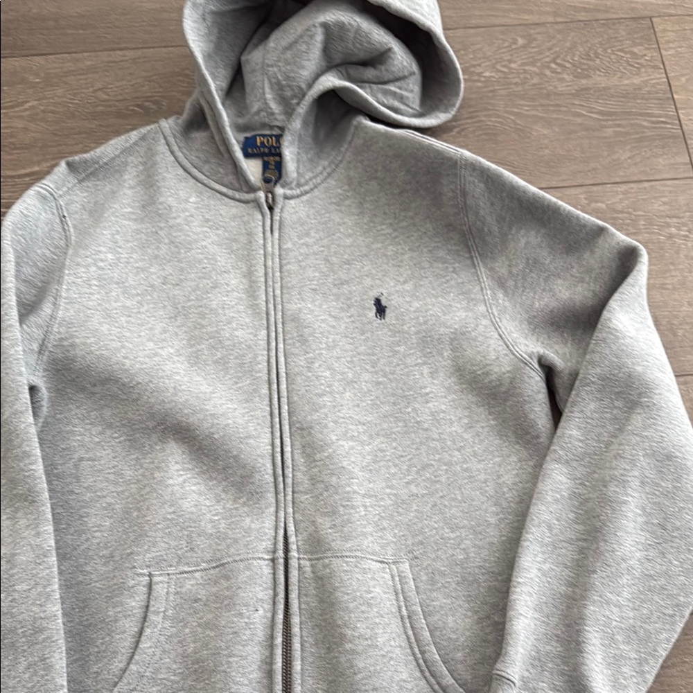 Polo by Ralph Lauren Heather Gray Zip-Up